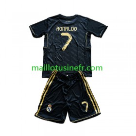 Maillot de Foot Real Madrid Cristiano Ronaldo 7 Extérieur Retro 2011-2012 - Enfant